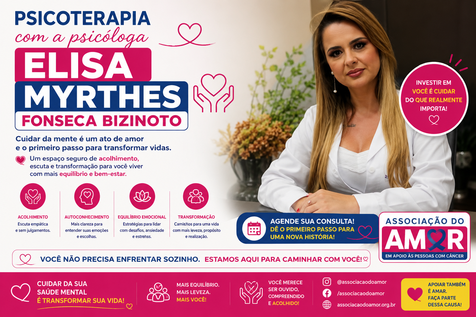 Psicoterapia com Elisa Myrthes Fonseca Bizinoto